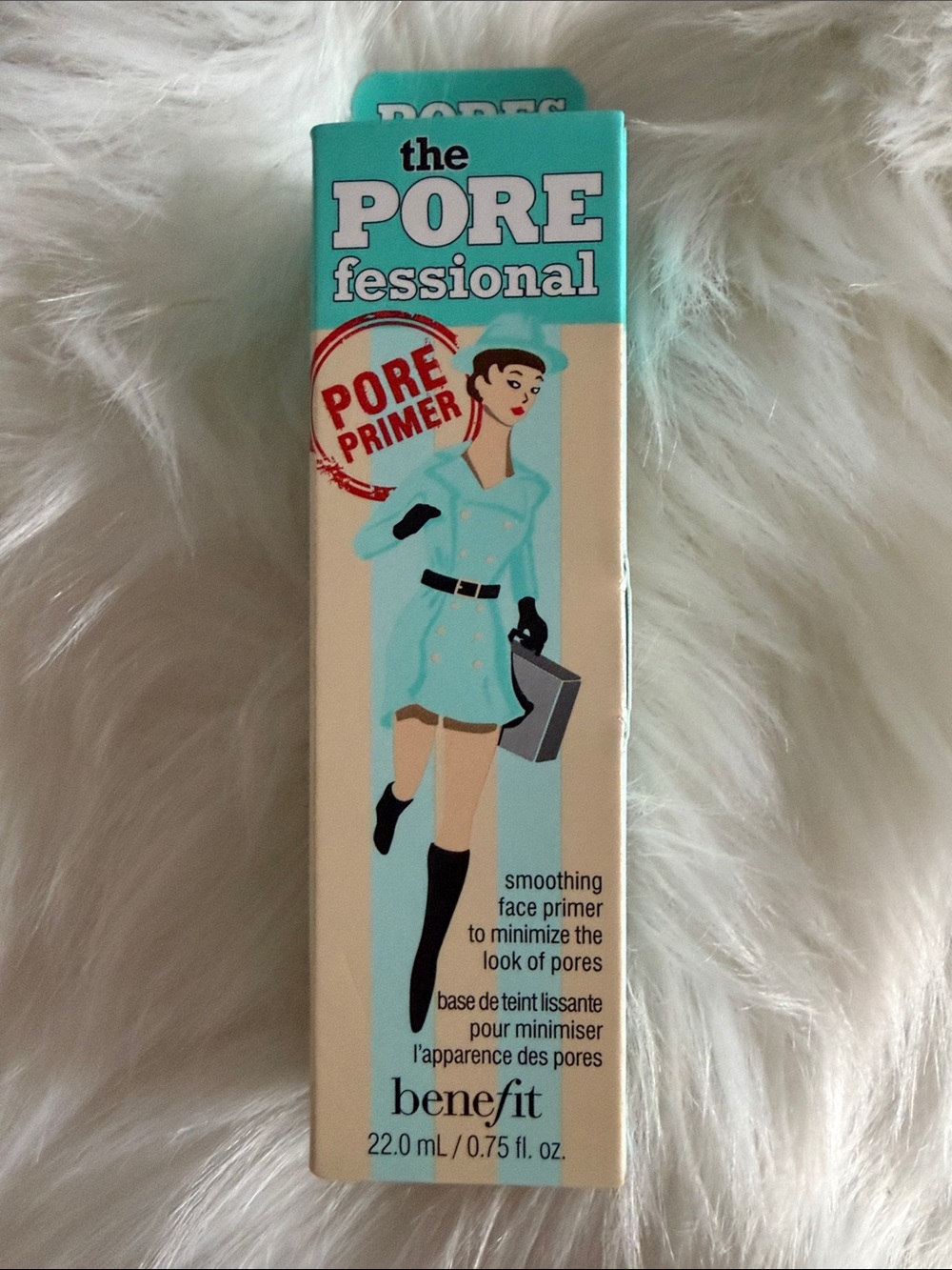 Benefit POREfessional Face Primer in Aqua and Cream Packaging